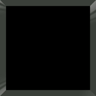 #402 Black Back Painted Glass