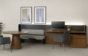 Cloak Huddle #503 EV Walnut + #317 Polished Mirror Black + #024 Bronze Lacquer 1 - thumb