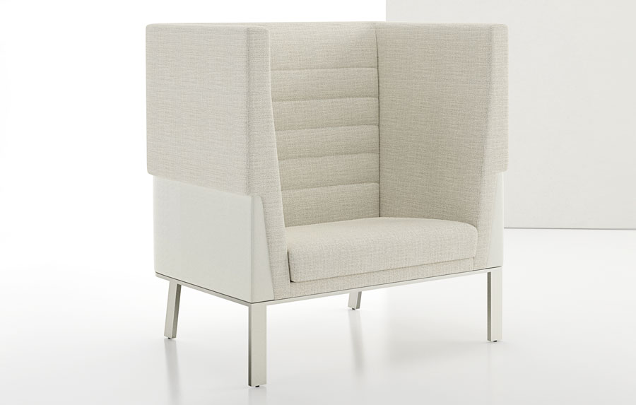Ava High Back Lounge Chair