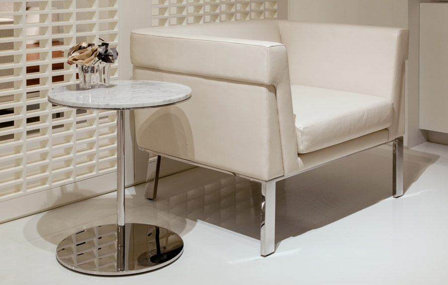 Ava Wood Back Lounge Chair