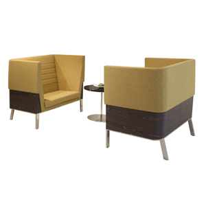 Ava High Back Lounge Chair - thumb