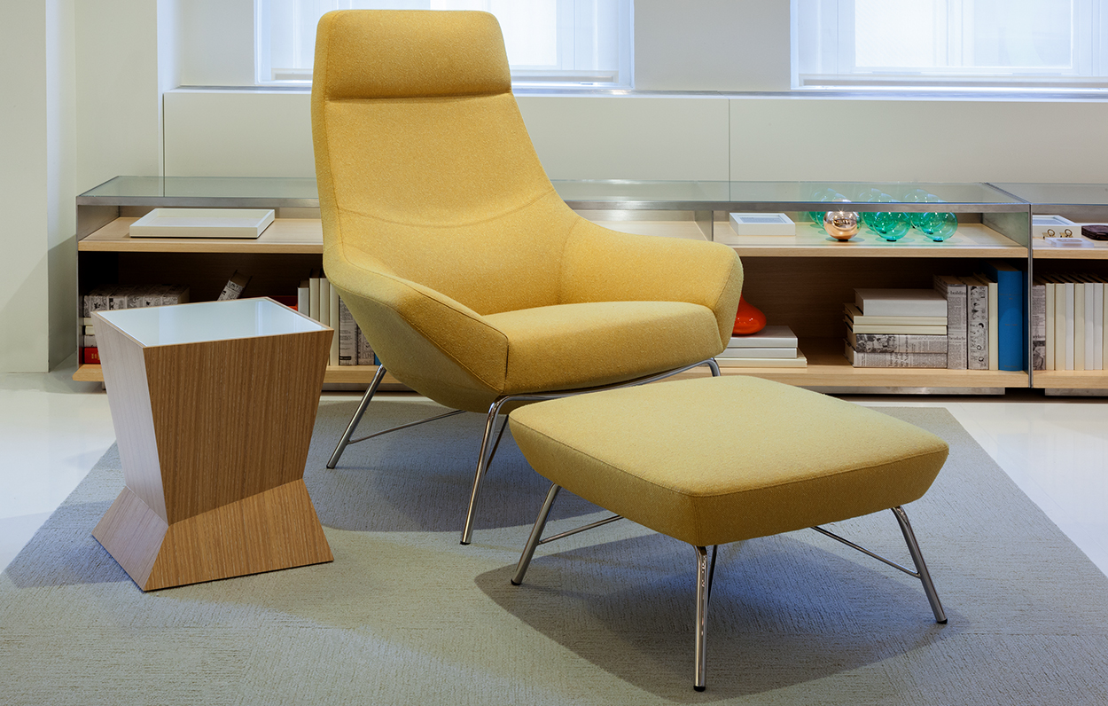 Bing Ottoman Tubular Base
