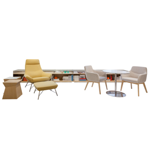Bing Guest Chair Wood Legs - thumb