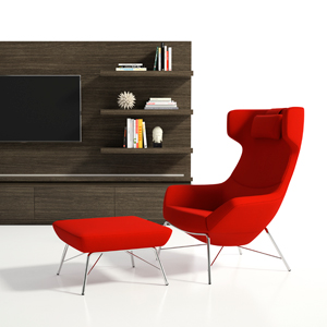 Bing Ottoman Tubular Base - thumb