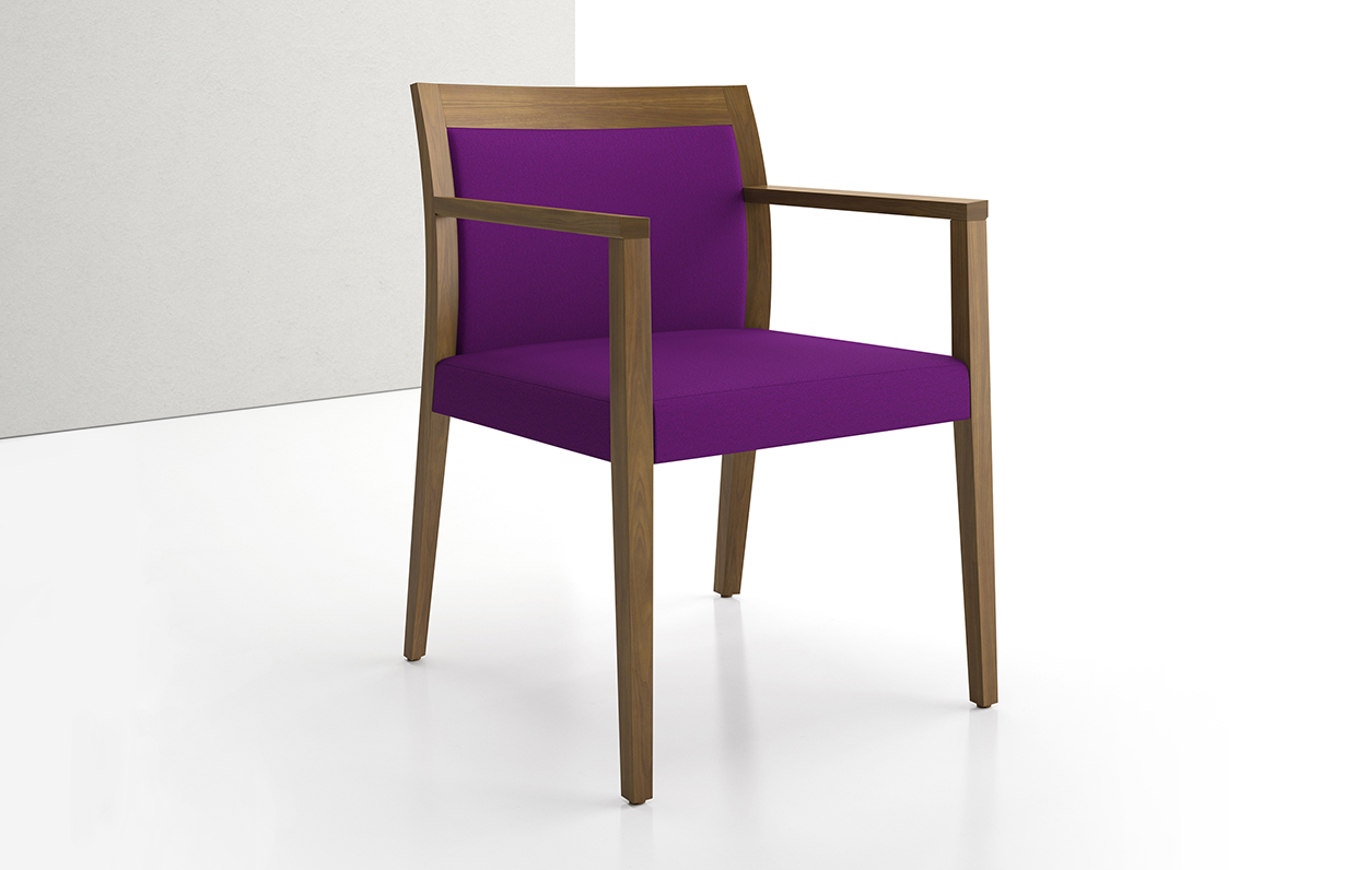 Brannan Side Chair Open Arm