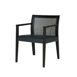 Brannan Side Chair Open Arm Cane Back