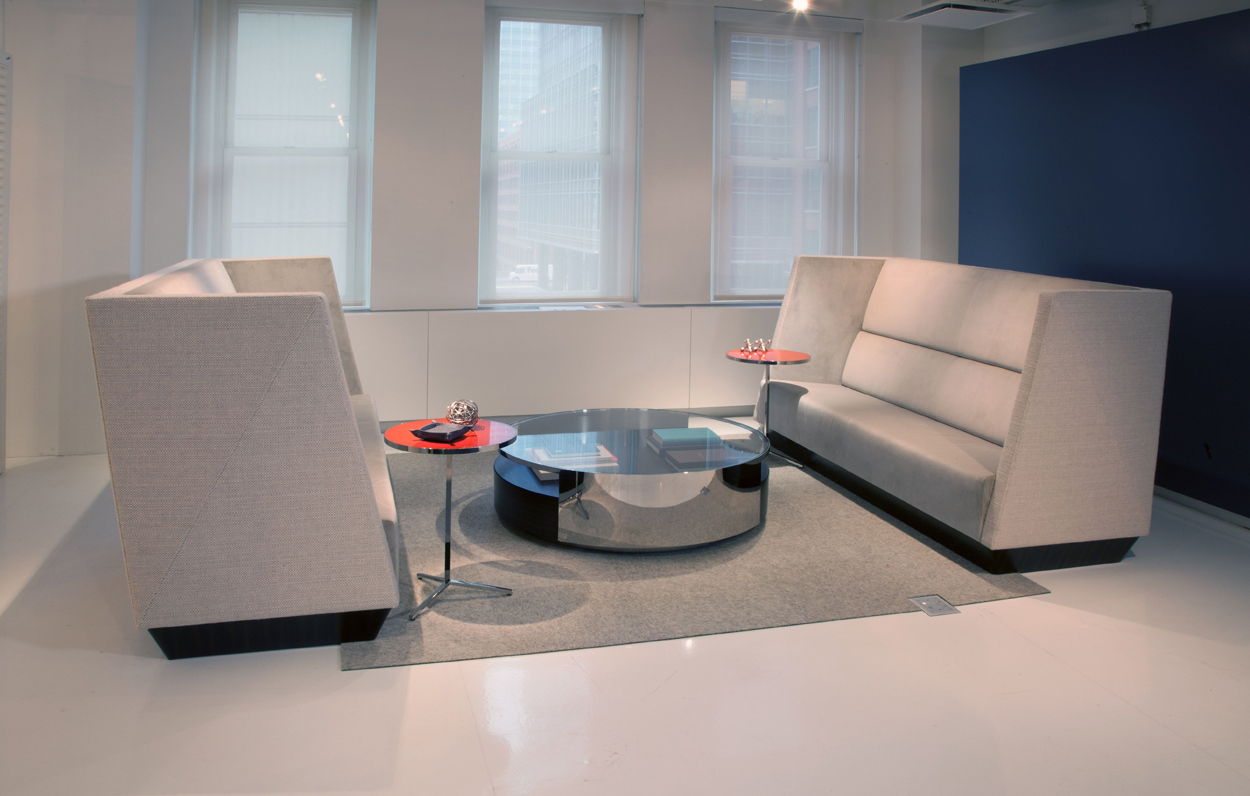 Caid High Back Sofa Plinth Base