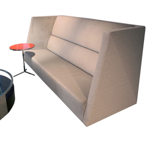 Caid High Back Sofa Wood Leg - thumb