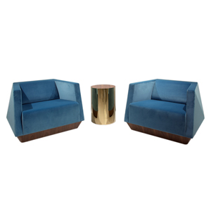 Caid Lounge Chair Plinth Base - thumb
