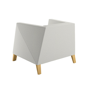 Caid Lounge Chair Wood Leg - thumb