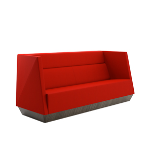Caid Mid Back Sofa Plinth Base