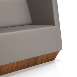 Caid Mid Back Sofa Plinth Base - thumb