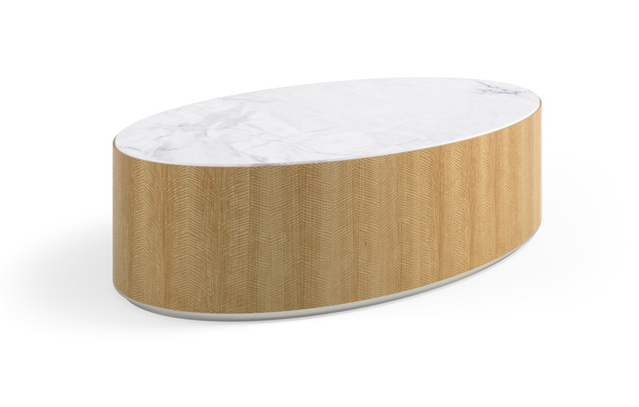 Dialogue Oval Cocktail Table