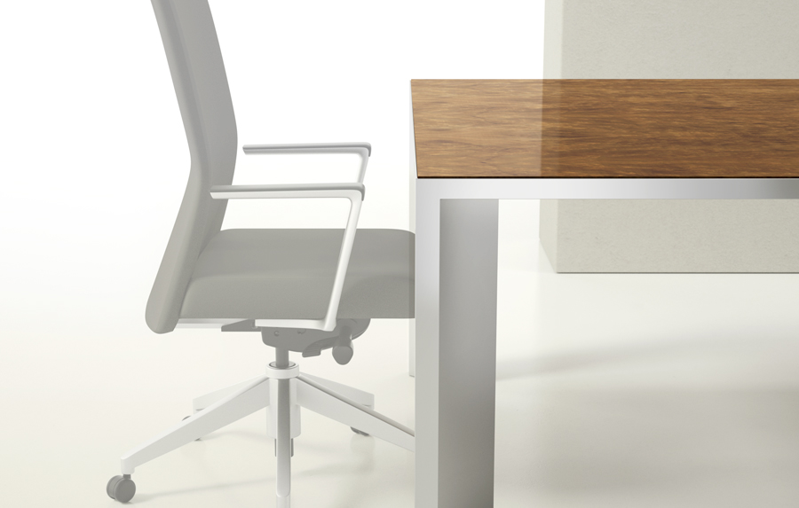 Dialogue™ Walnut Burl, Stainless Steel