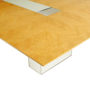 Dialogue™ Conference Herringbone Veneer Detail - thumb