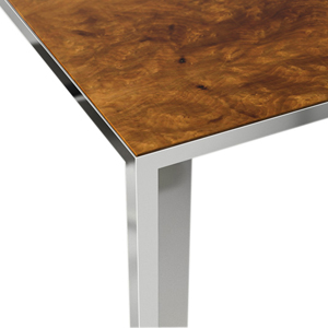 Dialogue™ Walnut Burl, Square Table - thumb