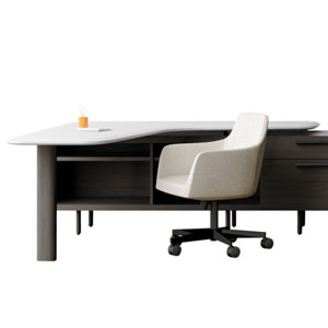 Ellipsis L Return Wood Leg