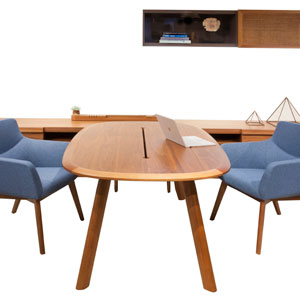 Ellipsis Oval Table - thumb