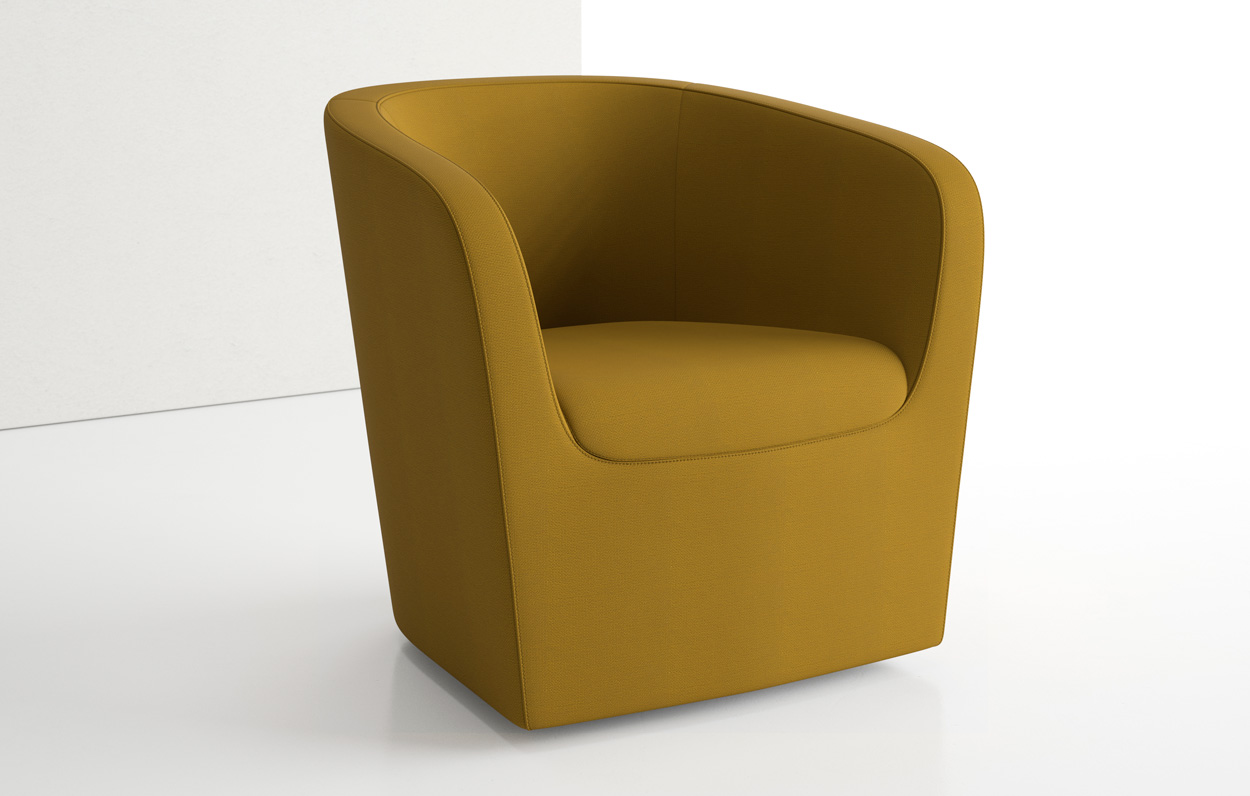 Ellsworth Round Lounge Chair Swivel