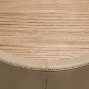 Ellsworth Ottoman Wood Top - thumb