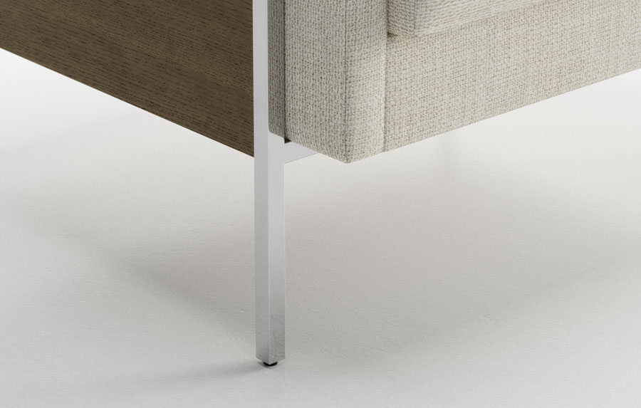 Ethos One Lounge Chair Wood Panels