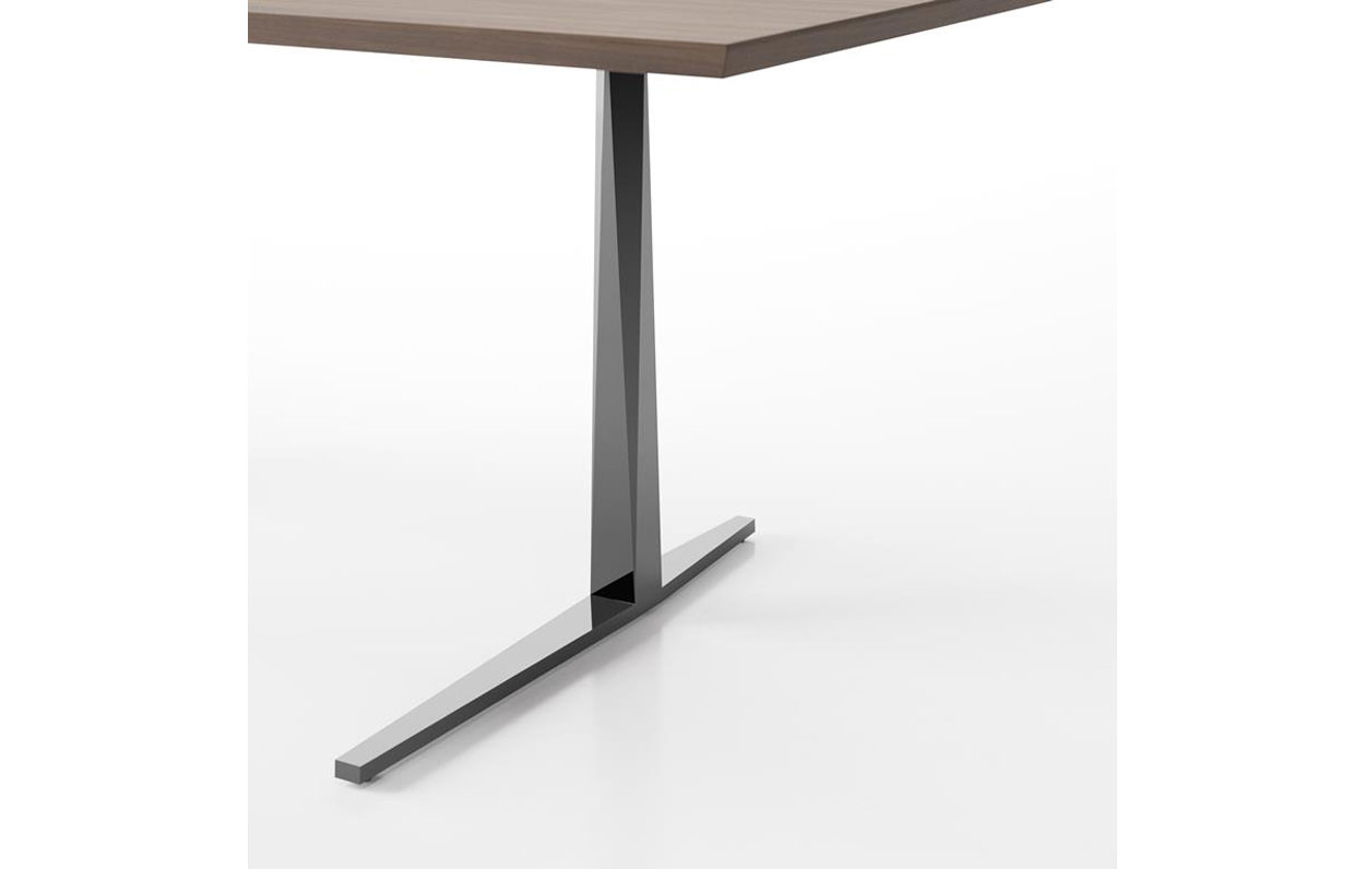 Facet Rectangular Desk C Base