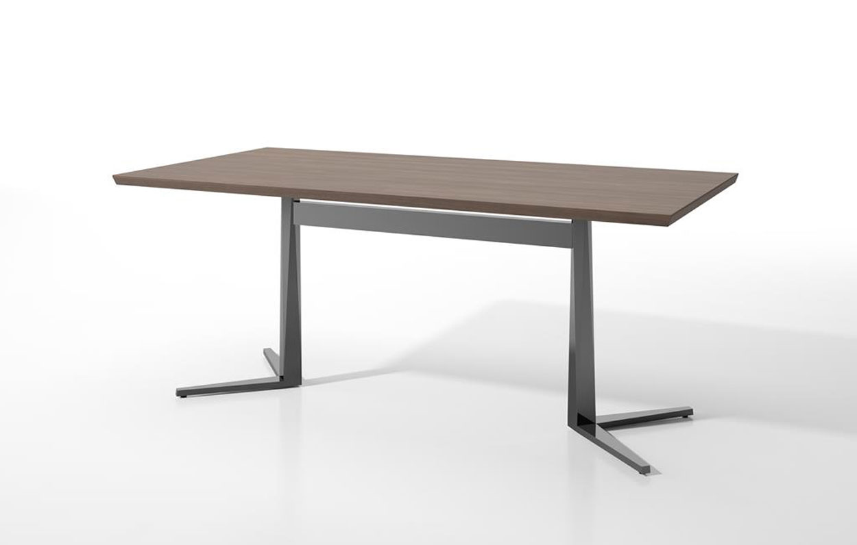 Facet Rectangular Desk Y Base