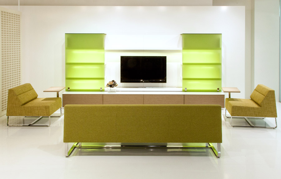 Float™ Casegoods - Neocon 2013 - Typical L