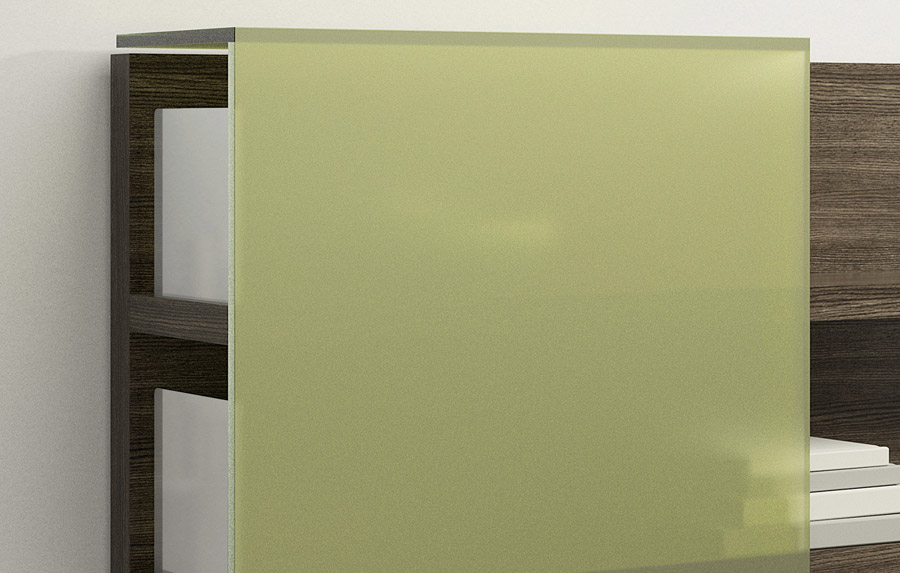 Float™ Casegoods Configuration Typical B Detail
