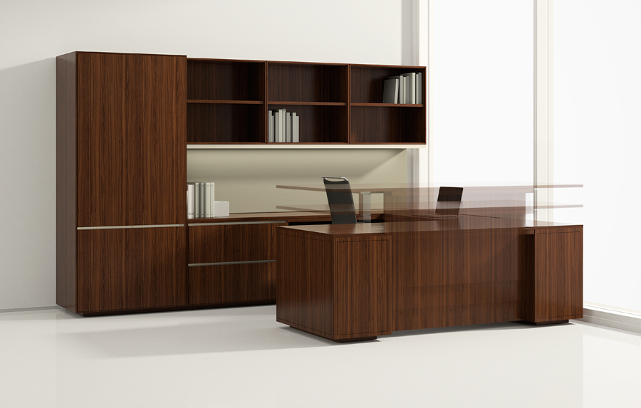 GL™ Casegoods Optional Rosewood, Height-Adjustment