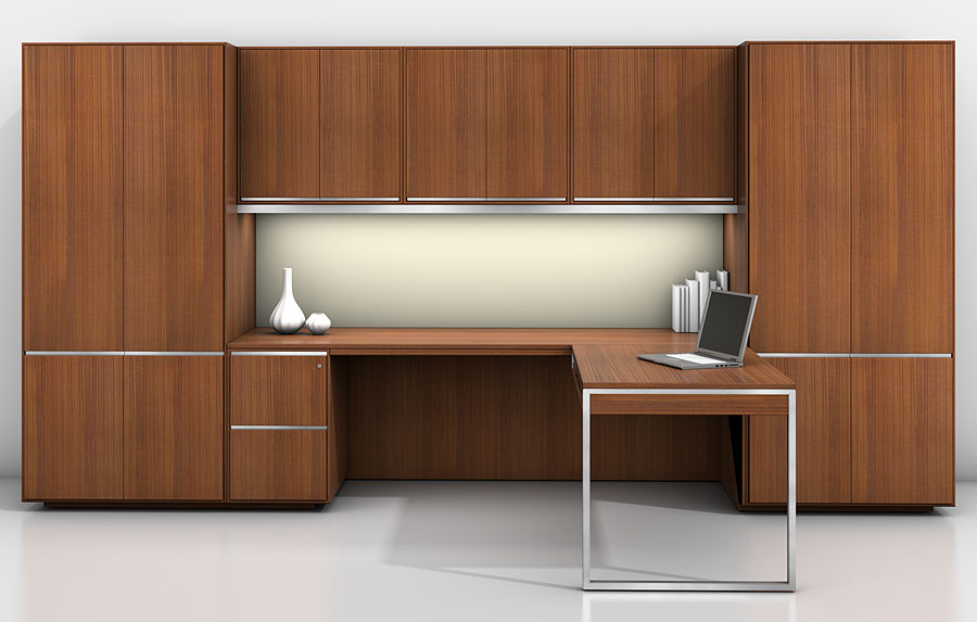 GL™ Casegoods Storage Components with Rectangular Top