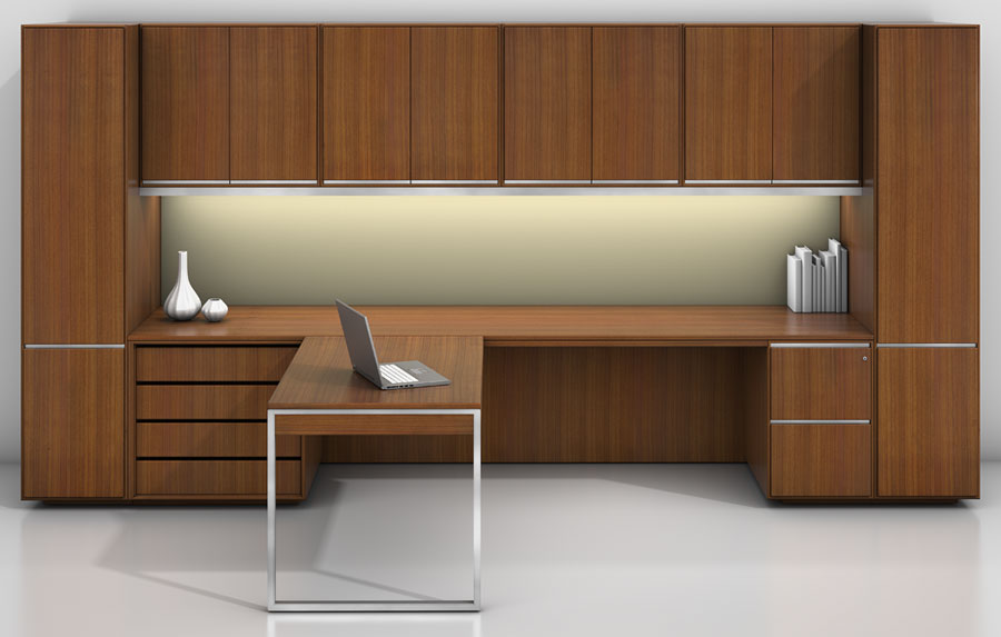GL™ Casegoods Storage Components with Rectangular Top