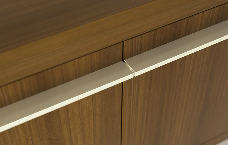 Index™ Casegoods Drawer Pull Detail