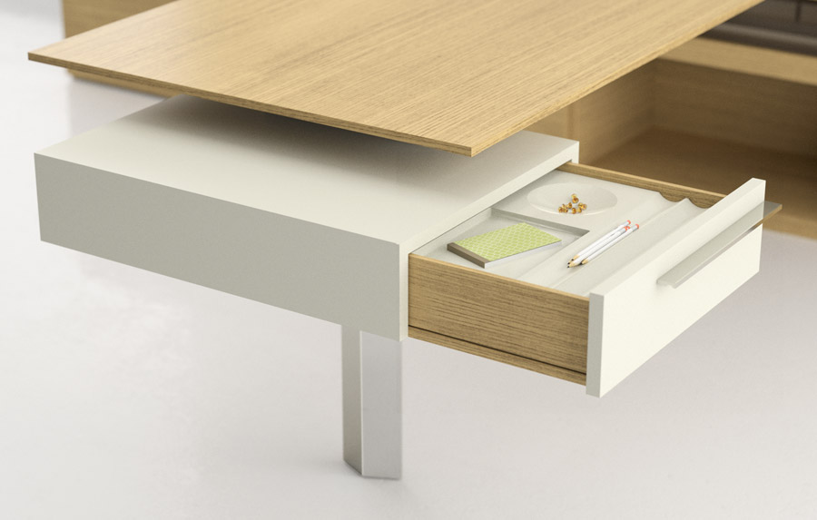 Index LT™ Casegoods Pen Drawer Detail