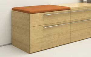 Index LT™ Casegoods Padded Pedestal Detail - thumb