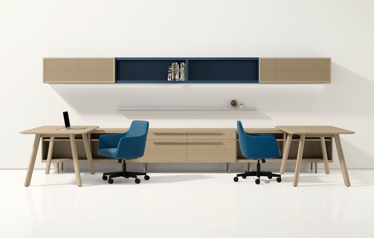 Index R™ Casegood With Ellipsis Tables