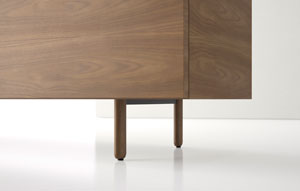 Index R™ Credenza Wood Leg Detail - thumb