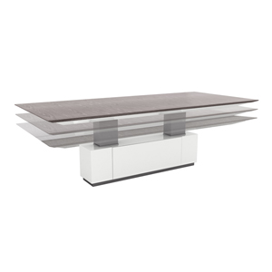 Motile Table in Black Apricot