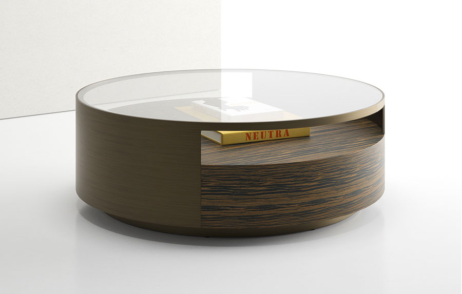 Museum Round Coffee Table