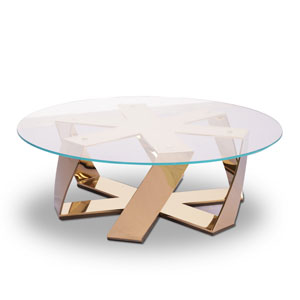 Ribbon Round Coffee Table - thumb