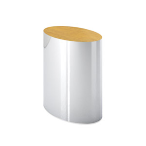 Rottet Side Table Oval Closed
