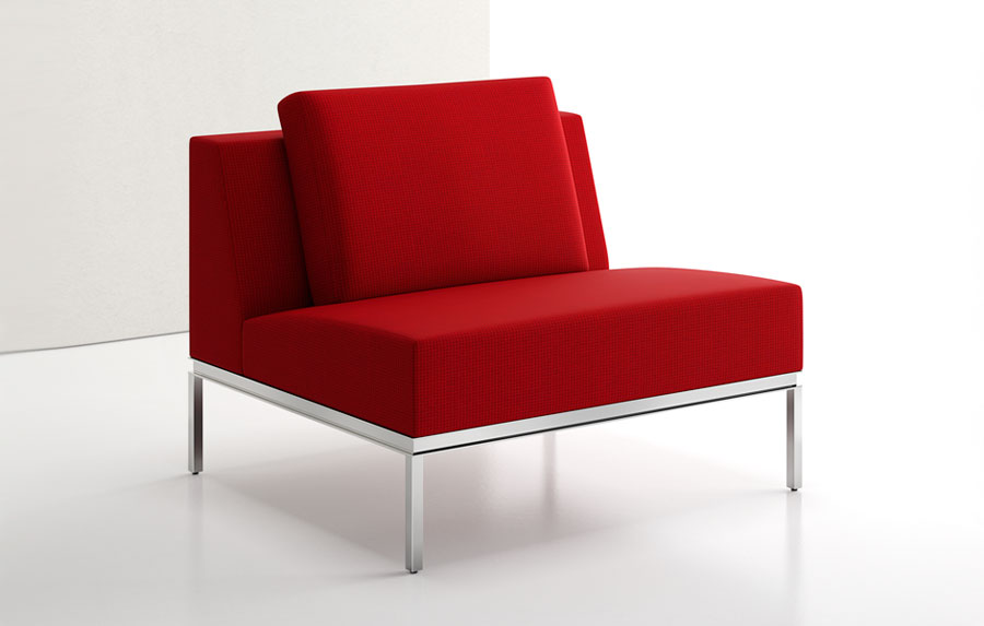 Span One Lounge Chair Armless