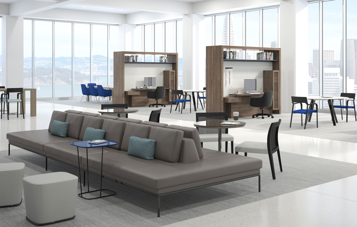SuperSpan B2B Three Seater Island