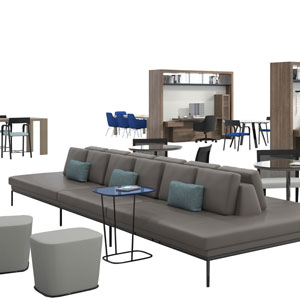 SuperSpan B2B Three Seater Island - thumb