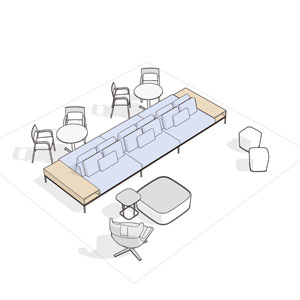 SuperSpan B2B Three Seater - thumb