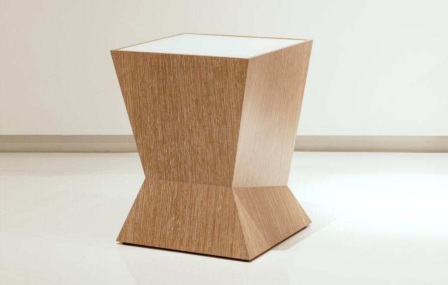 Vertex Side Table Inset Top
