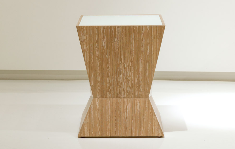 Vertex Side Table Inset Top